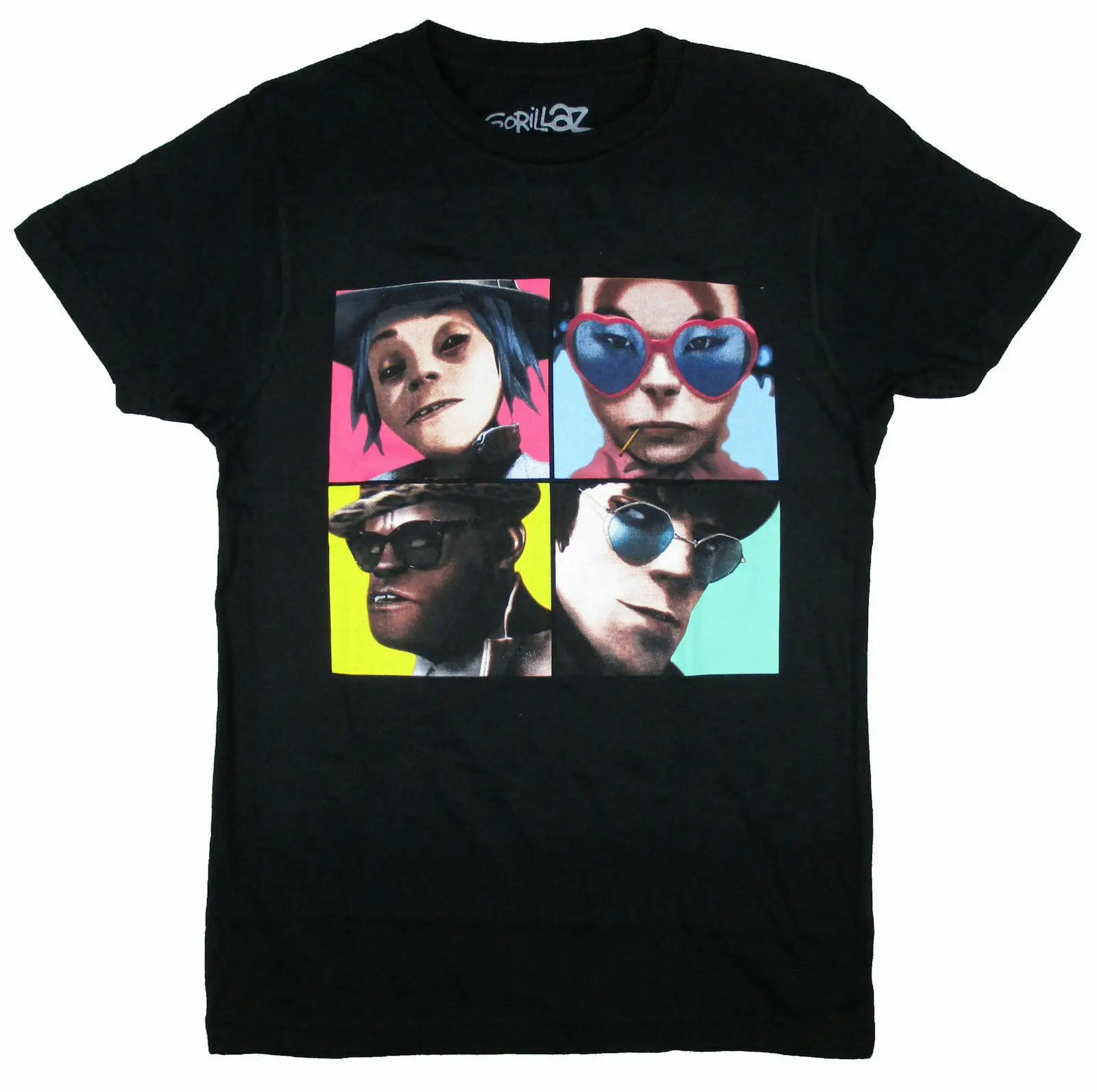 

Gorillaz Humanz Black T-Shirt NEW