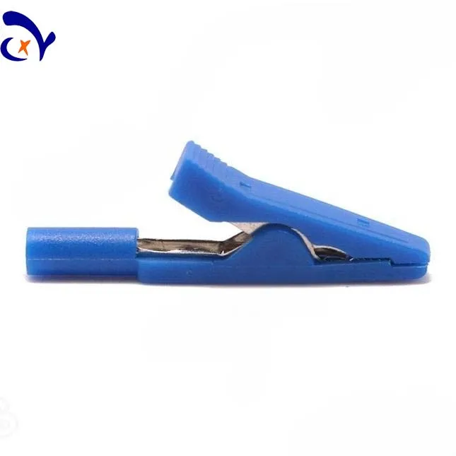 

10 шт 27,187 AMASS 2,0 мм изолированные зажимы типа "крокодил" паяльная/прямая ручка 2 мм/Банановая головка AMASS