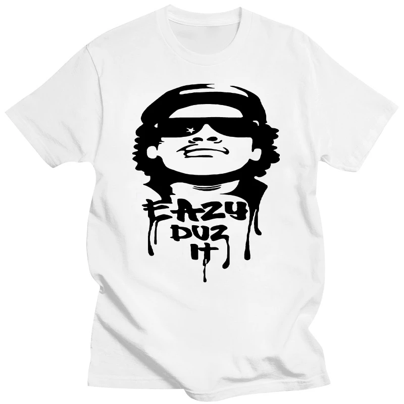 Рубашка Nwa Eazy E Duz It Футболка в стиле хип-хоп Маленький Средний Большой Xl Мужская