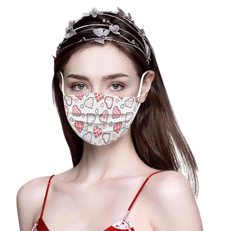 

10PCS Love Mask 2022 Happy Valentine's Day Gifts Party Decoration Romantic Wedding Decoration Valentines Day Anniversary