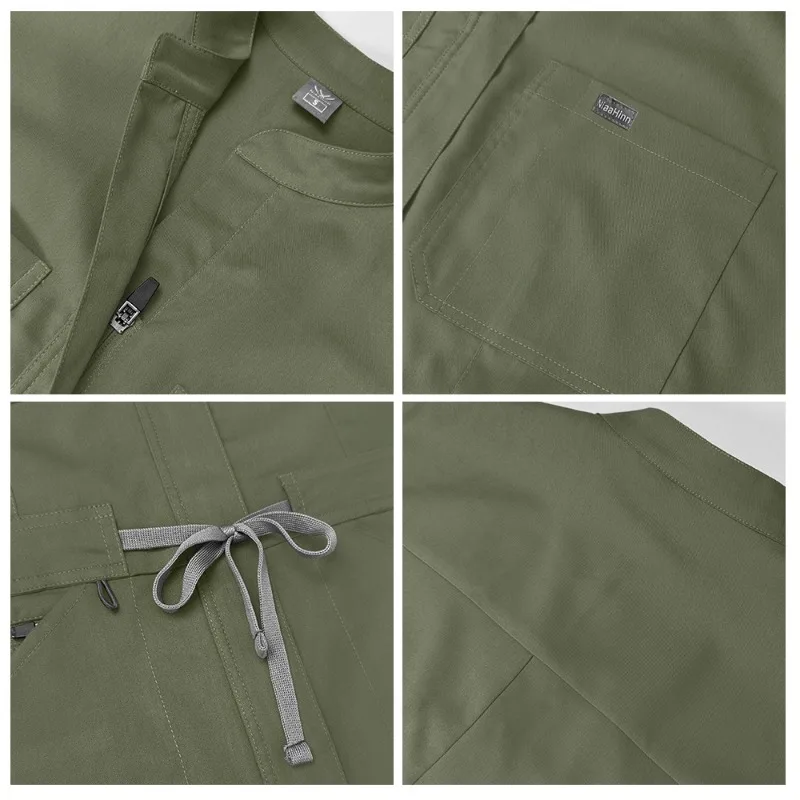 Скрабы женская униформа больничные хирургические халаты комбинезон элитная