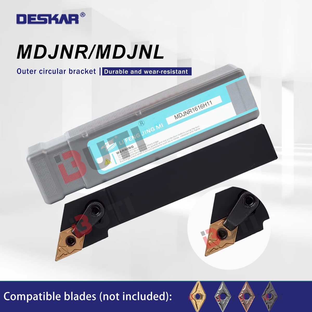 DESKAR 100% оригинал MDJNR Внешний держатель токарных инструментов MDJNR1616H11 MDJNR202K11 MDJNR2525M11 Для лезвий для обработки серии DNMG