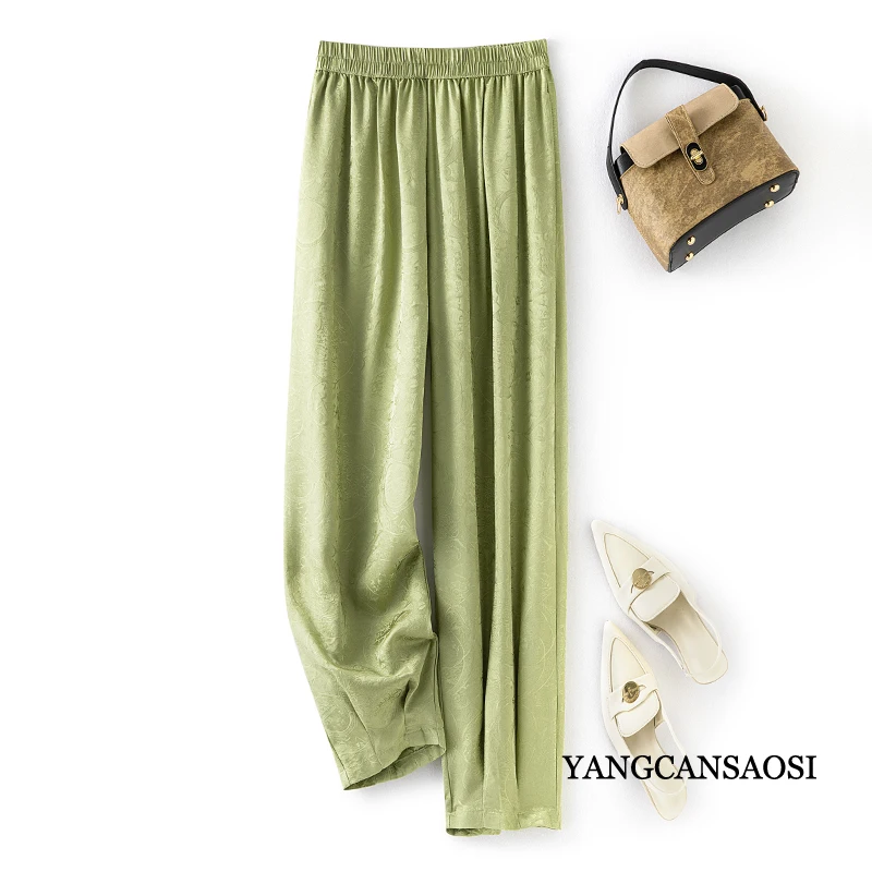 Женские летние свободные универсальные брюки до щиколотки HuaLuo из 2024
