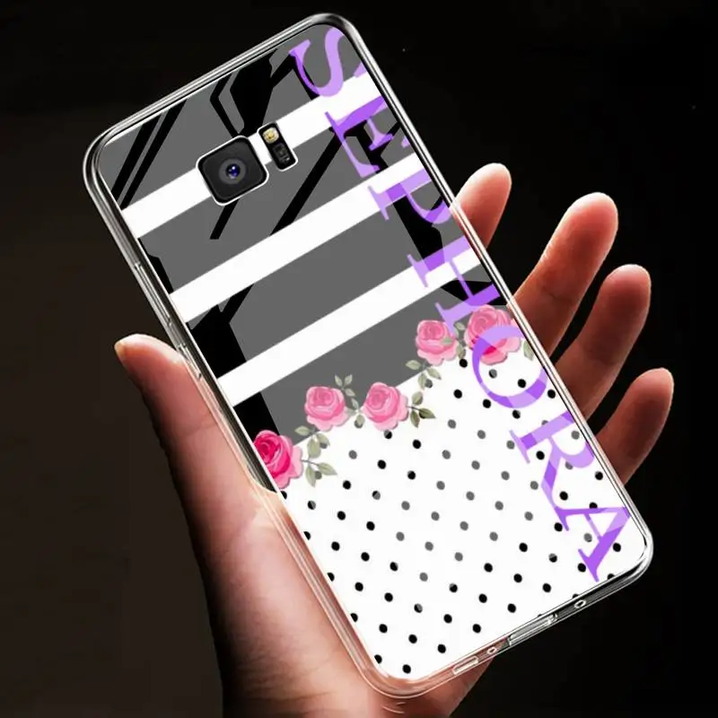 

Super Cute Sephora Phone Case Transparent Case For Samsung A10 12 30 31 40 51 52 70 71 30s 21s S20 21 Plus