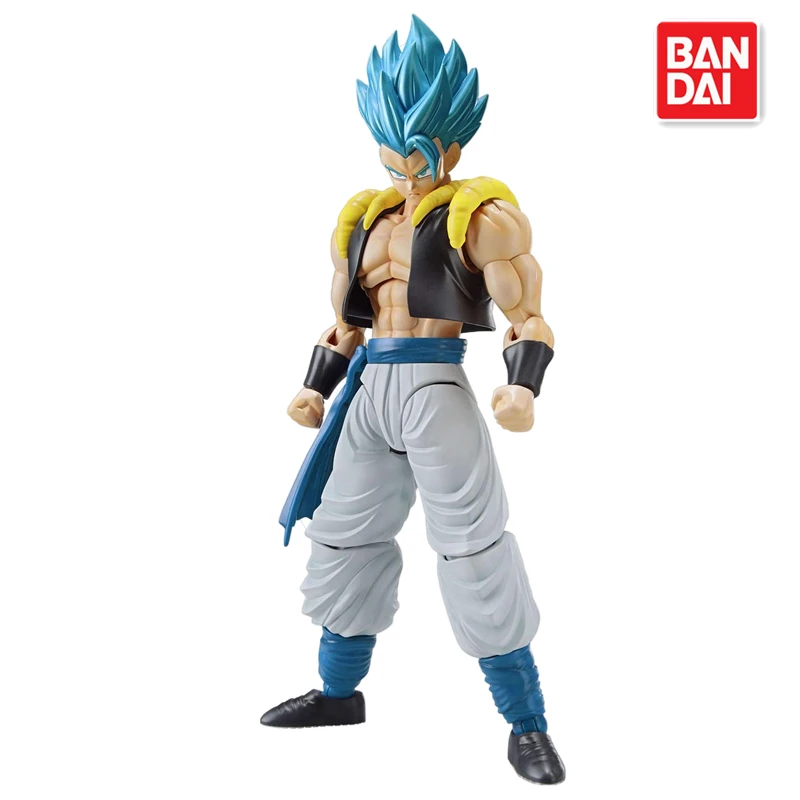 

Bandai Original Figure-rise Dragon Ball Super Super Saiyan God Blue Hair Gogeta Assembled Model Battle Ornament Collectibles