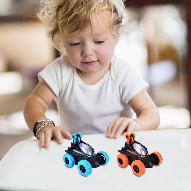 

Трендовая инерционная машинка с вращением на 360 градусов, игрушки с музыкой, четырехколесный привод, внедорожник, трюковая самосвал, детски...