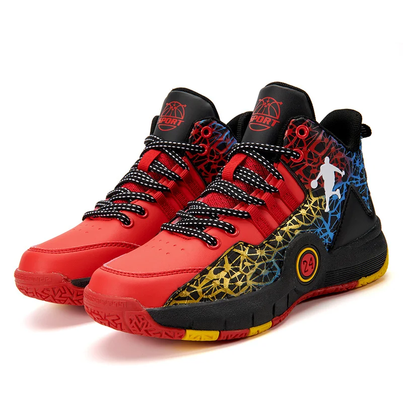 

Men's and Women's Basketball Shoes Casual Running Shoes Couple High-top Basketball Shoes Fashion Comfortable and Breathable