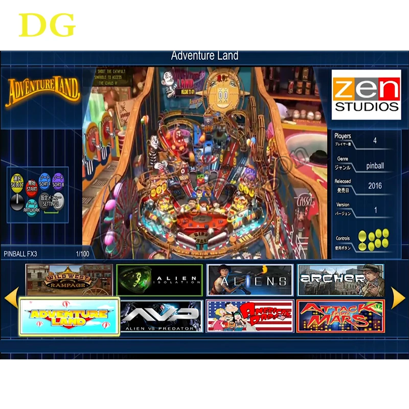 TTX Pinball FX3 диск МУЛЬТИПЛИКАТОРНАЯ игра Plug and Play