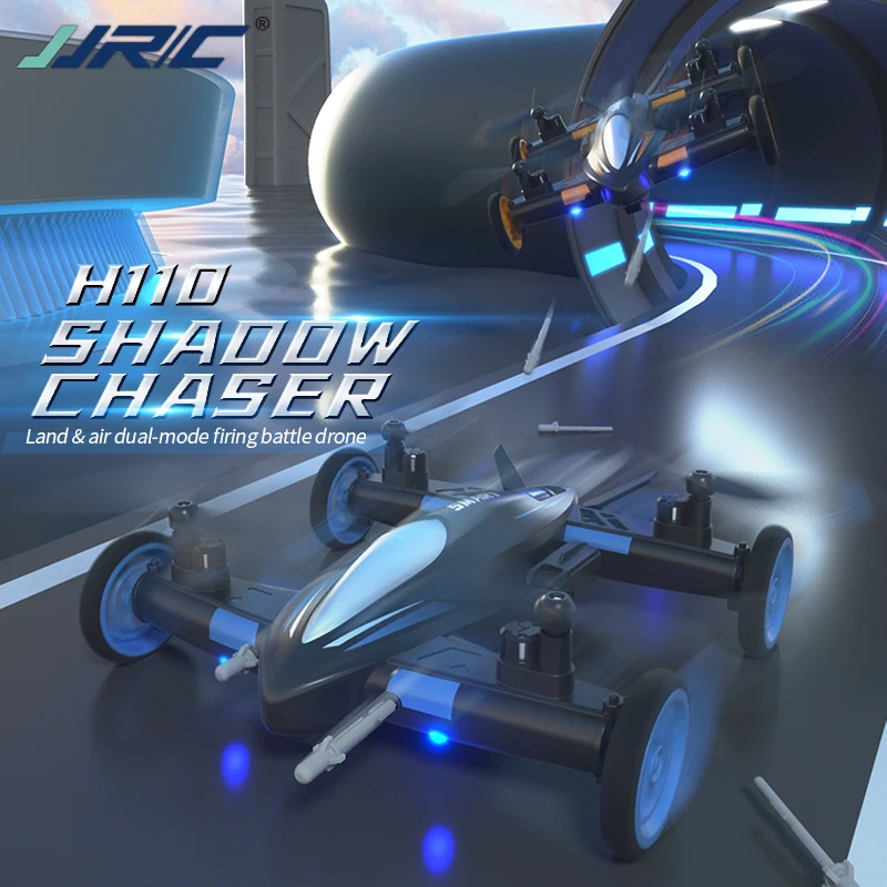 Квадрокоптер JJRC H110 2 в 1 с дистанционным управлением и камерой 8K HD