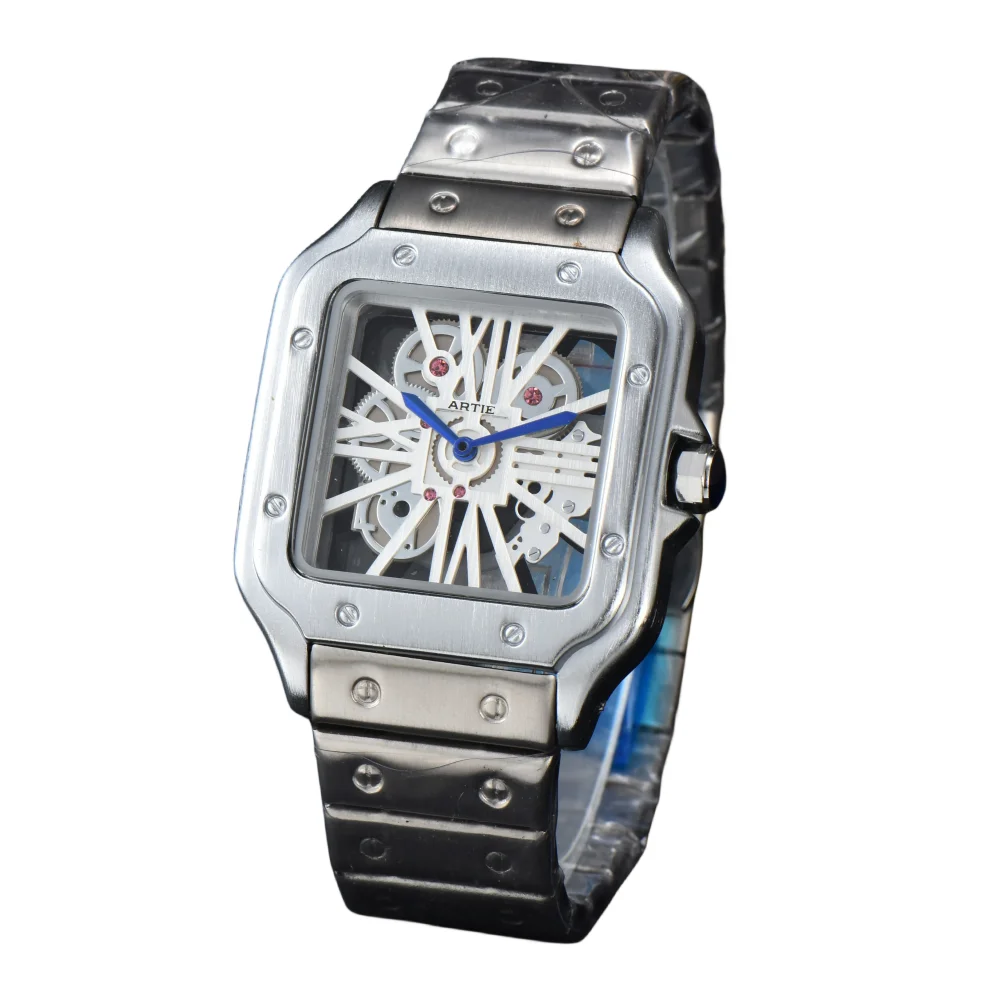

New Original Brand Quartz Watches for Men Fashion Classic Square Multifunction Sports Watch women Date Chronograph AAA Clock