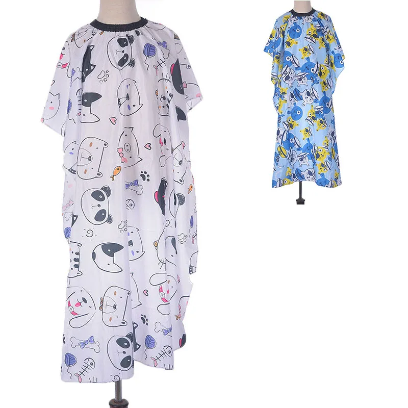 

Kids Barber Hairdressing Cape Cartoon Hair Cutting Cape Lovely Haircut Apron Hair Styling Cape Hairdressing Barber Gadget