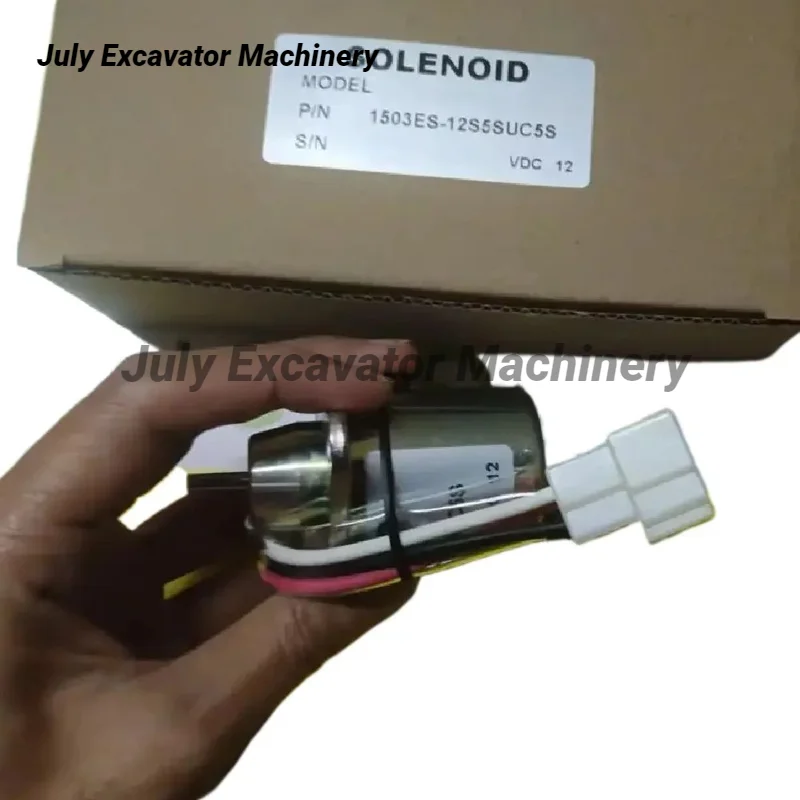 Для 119653-77950 4TNV88 стопорный Электромагнит Yanmar электромагнитный клапан 4TNV94 для