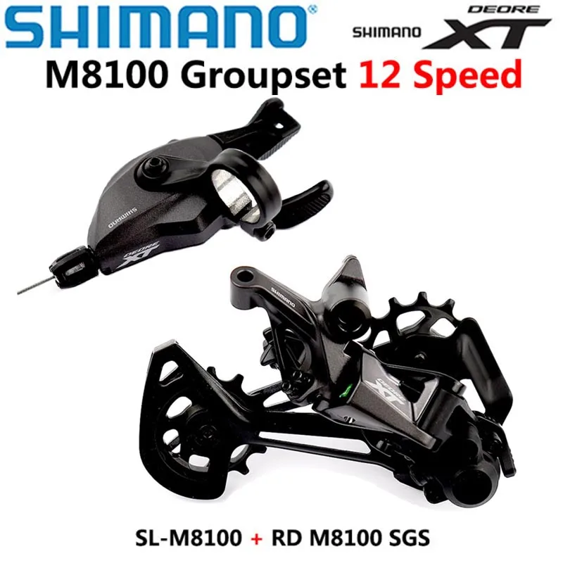 SHIMANO DEORE XT M6100 M7100 M8100 M8120 M7120 12-скоростной механизм переключения передач для горного