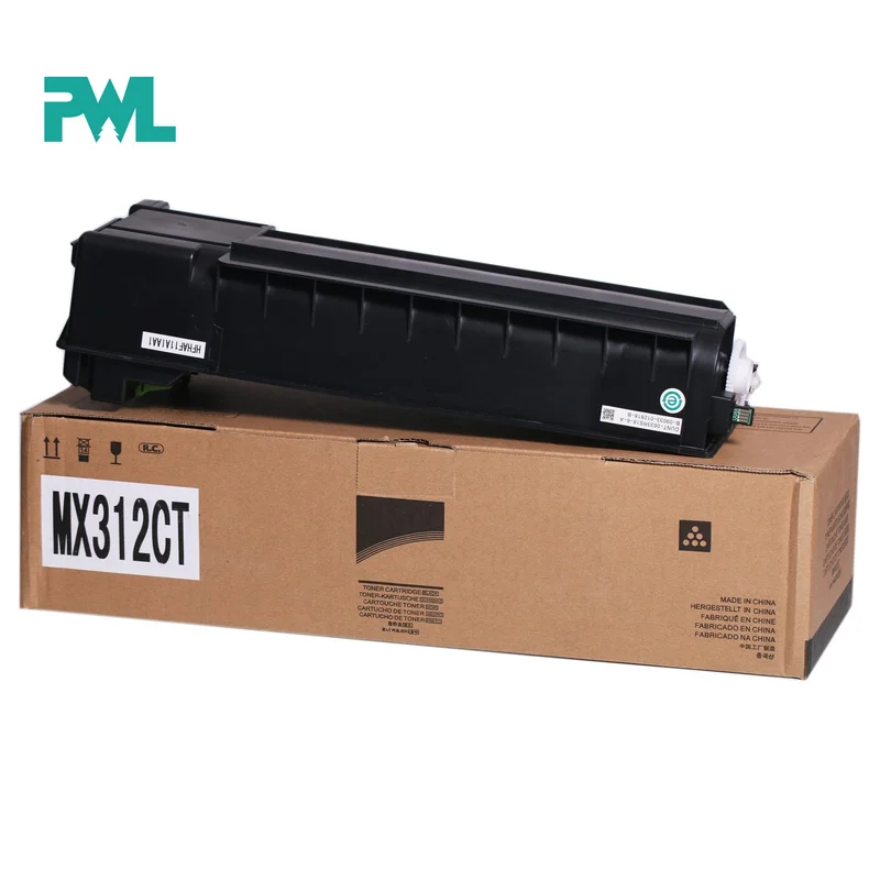 

1PC 450g MX312 CT Copier Toner Cartridge for Sharps MX-M260 261 264 310 311 314 354 AR5726 5727 5731 Printer Supplies