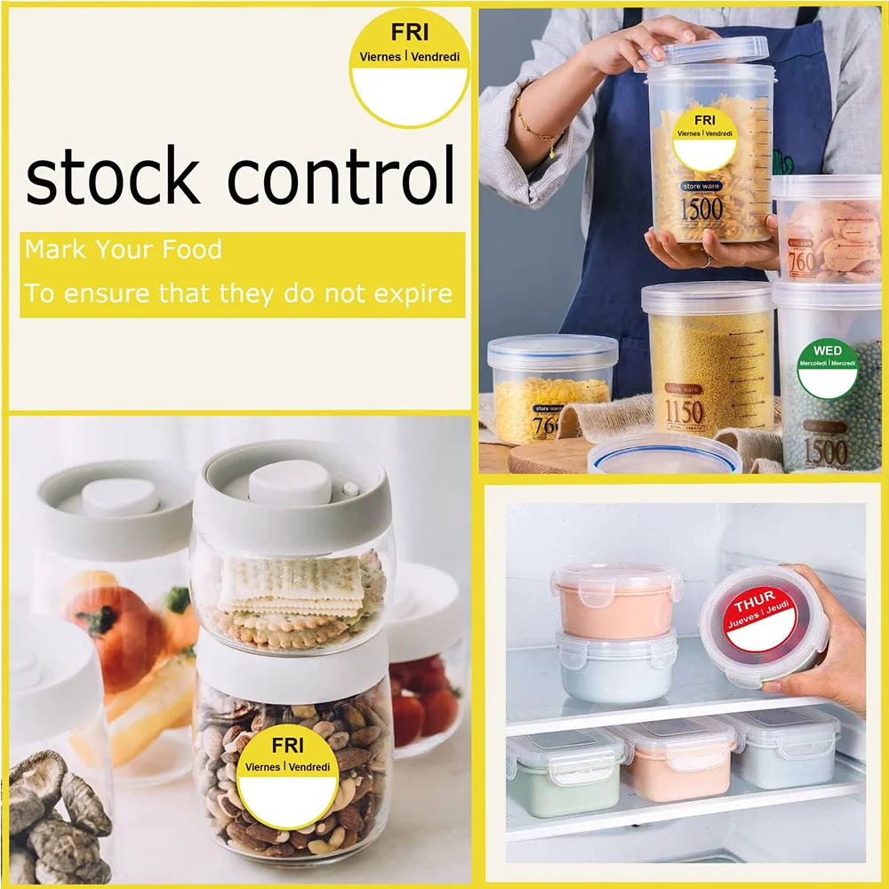 Рисунок 5 - этикетки на неделю