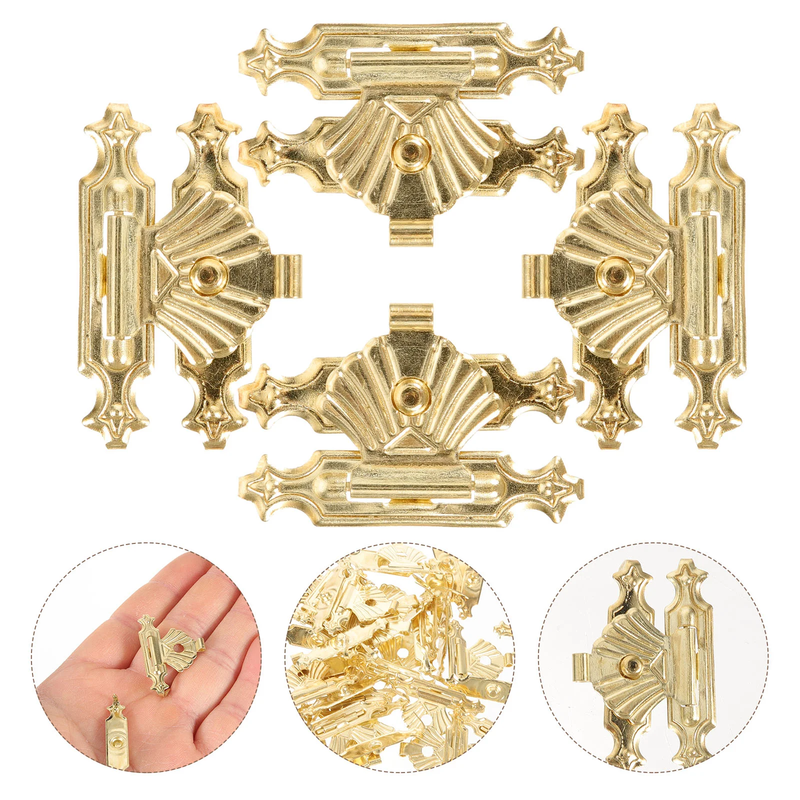 

20 шт., металлическая декоративная маленькая подарочная коробка в стиле ретро