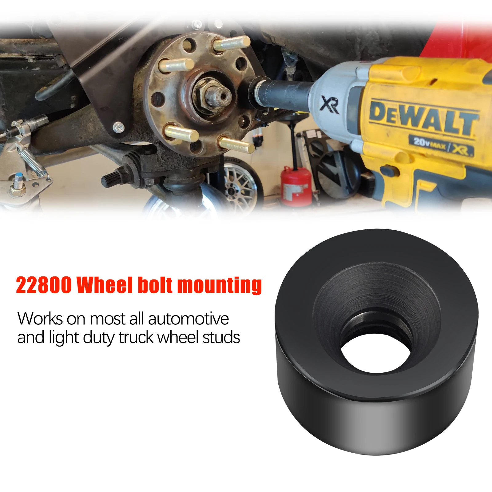 

Stainless Steel Wheel Stud Installer For 22800 Automobile Tire Fittings Installation Tools