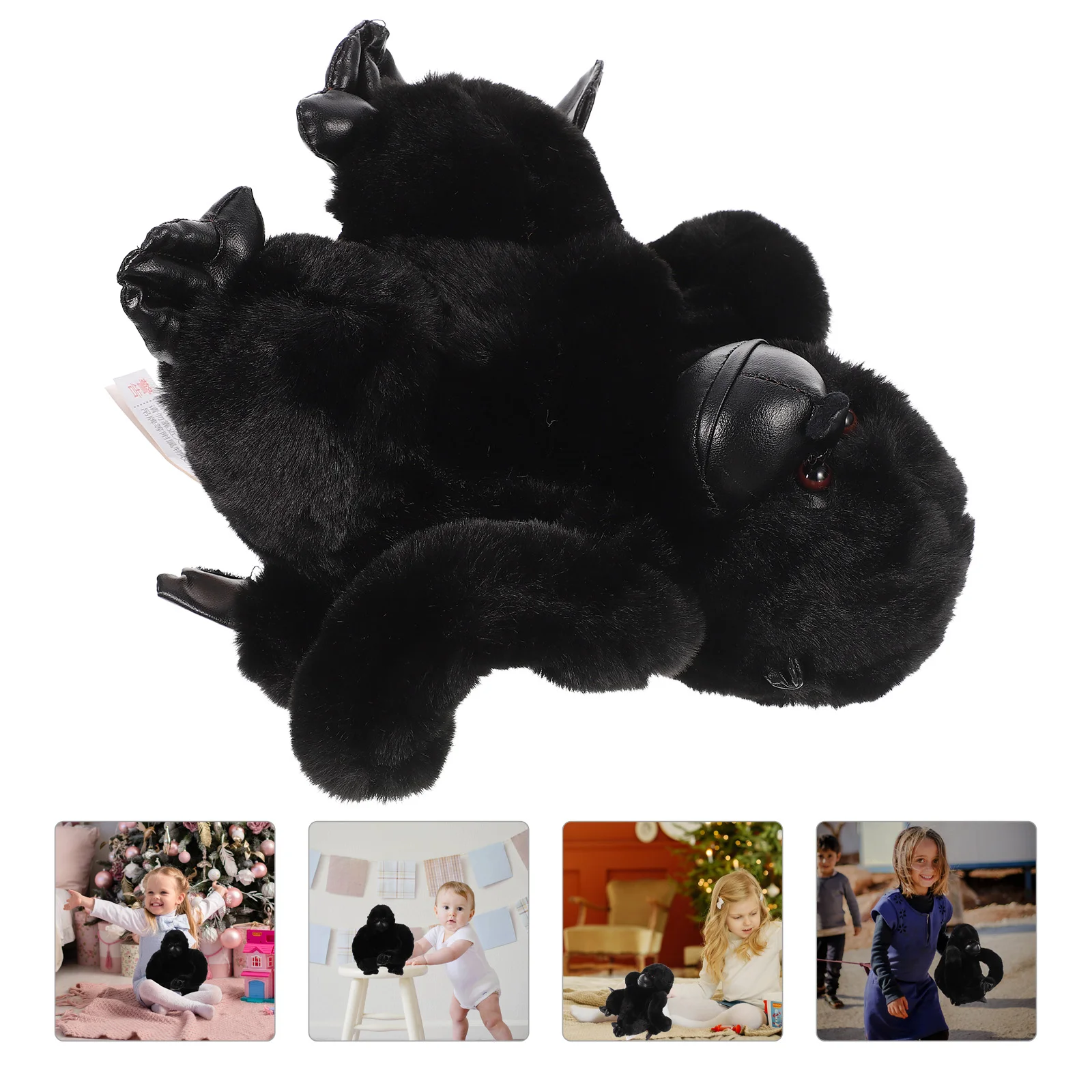 

Плюшевые игрушки-животные Gorilla, мягкие большие пушистые игрушки, милые плюшевые игрушки