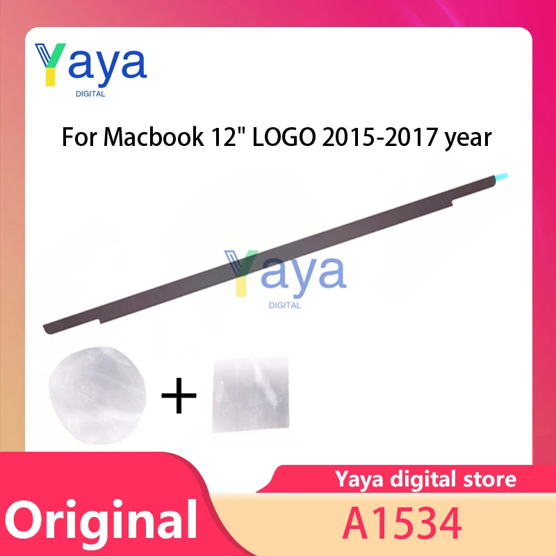 ЖК-экран стеклянная отделка логотип полоса передняя крышка дисплея для MacBook 12