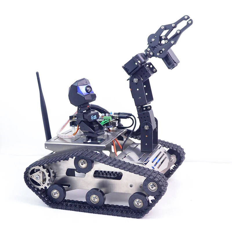 

XIAOR GEEK TH Robot Car MEGA 2560 Wifi Video Robot Tank A1 Obstacle Avoidance Robot Kit