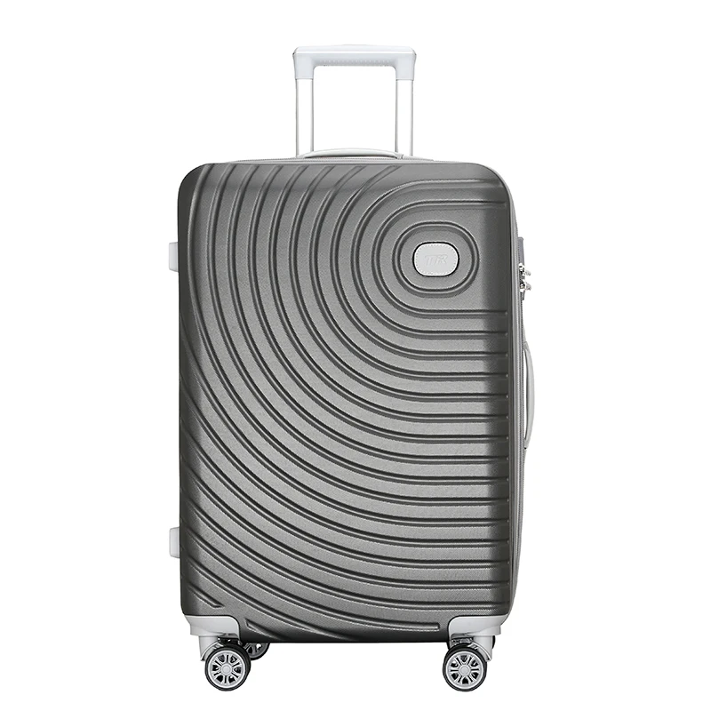 

High Quality Suitcase Travel Stripes Wheels Boarding Case Silent Universal Carry on Rolling Luggage Spinner S14220-S14227
