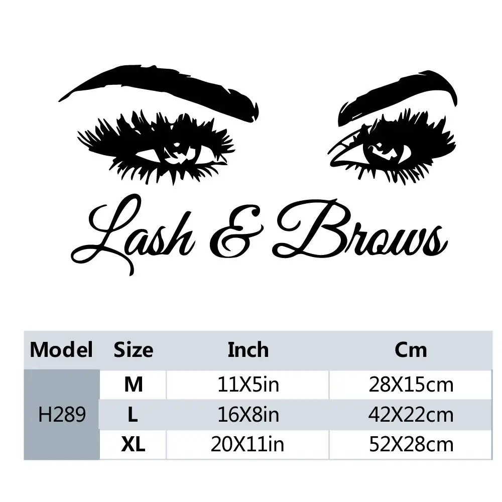 

Живые ресницы настенная наклейка из пластика