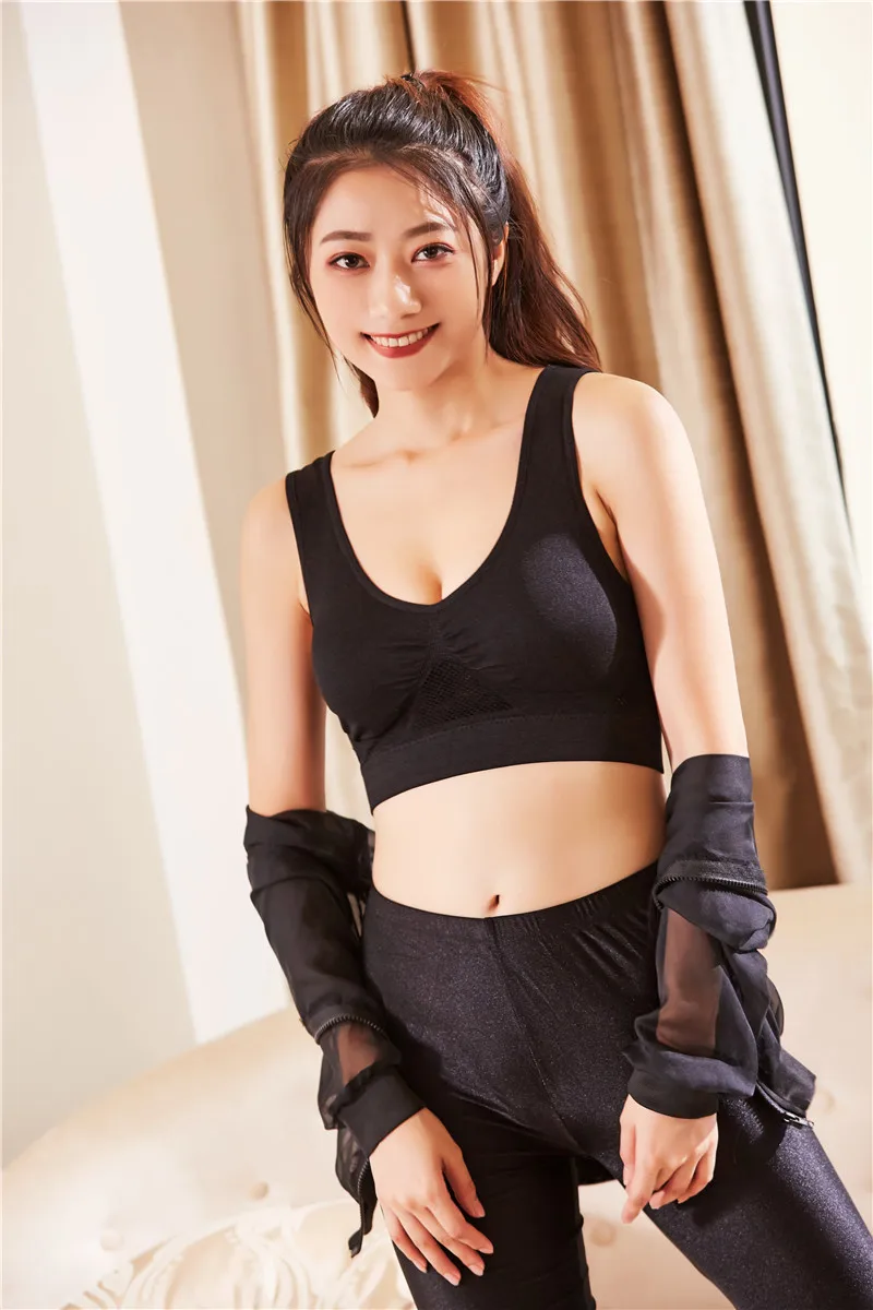 

Athletic Apparel Custom Logo Sports Bra Yoga Top Womens Gym Clothing Fitness Yoga Bra