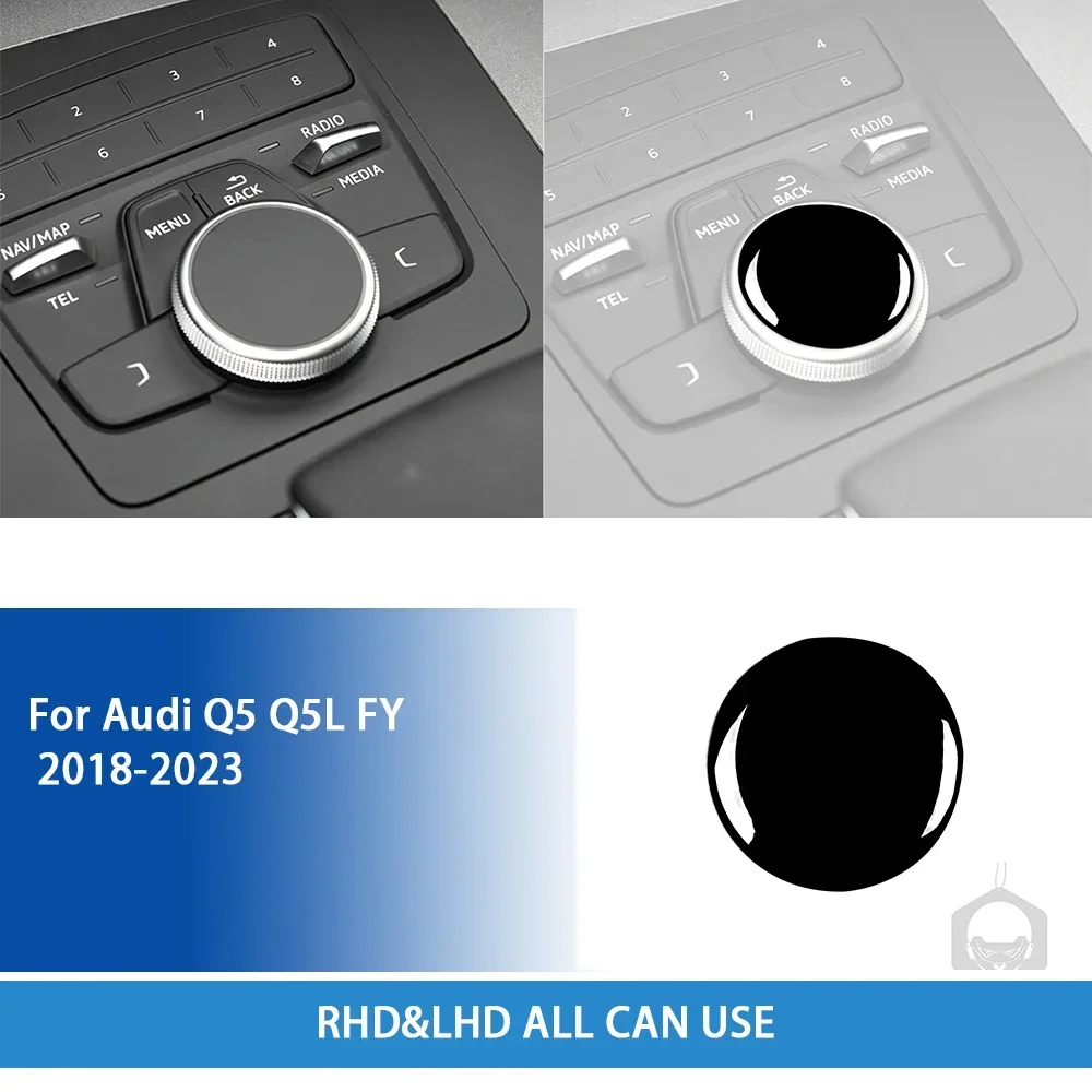 

Для Audi Q5 Q5L FY 2018 2019 2020 2021 2022 2023 автомобильные аксессуары Piano Black Plasti внутренняя шестерня наклейки на выходе воздуха украшения