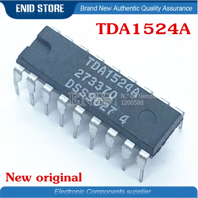 

10 шт TDA1524 DIP-18 TDA1524A DIP