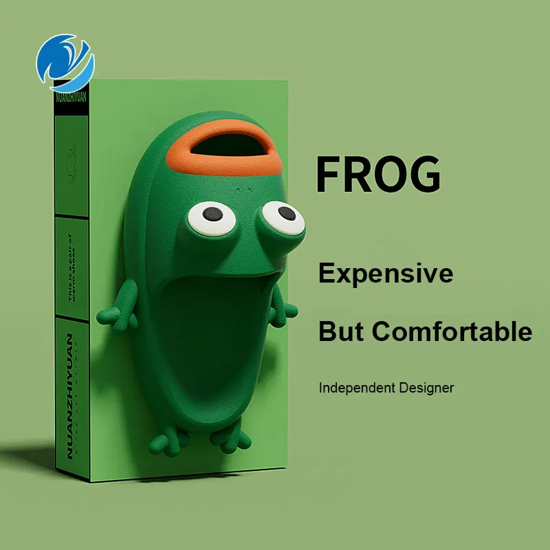 Mo Dou Summers Slippers for Women Stylish Cartoon Clog Shape Men's Slides Non Slip Outdoor Sandals for Unisex Waterproof Shoes