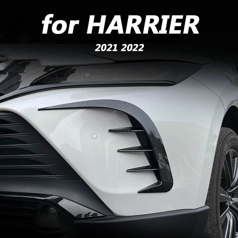 

Аксессуары для Toyota HARRIER 2021 2022, внешний вид автомобиля, АБС-пластик, 2 шт., модифицированный Передний фонарь пайетки для поделок