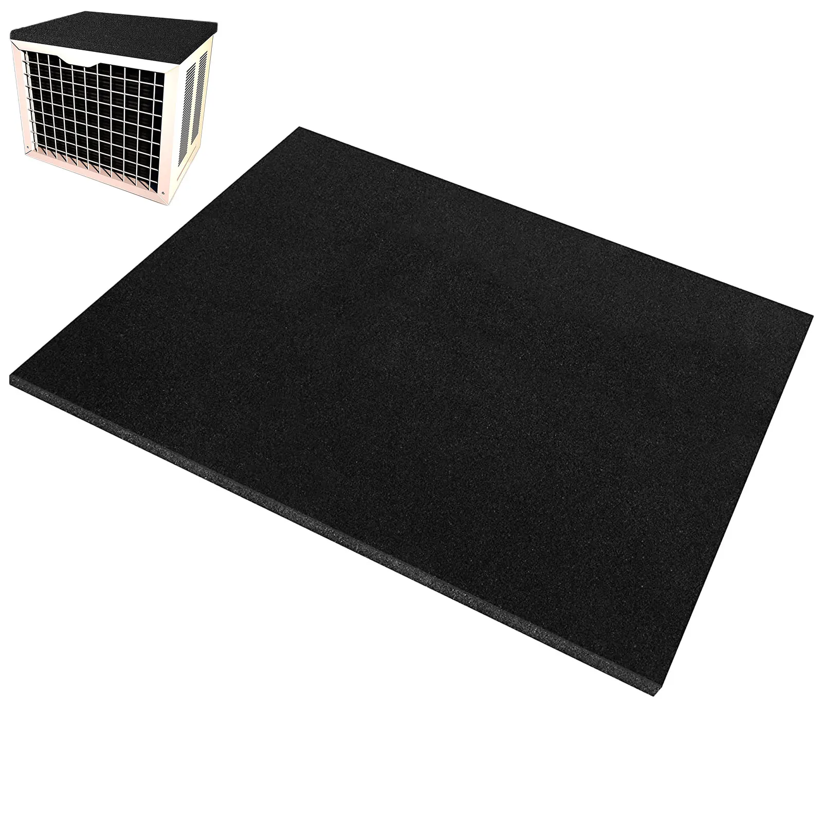 

Window AC Drip Cushion Air Conditioner Drip Cushion For Outside Black 23.62 X 16.92 Inch AC Drip Cushion For Stop Water Dripping