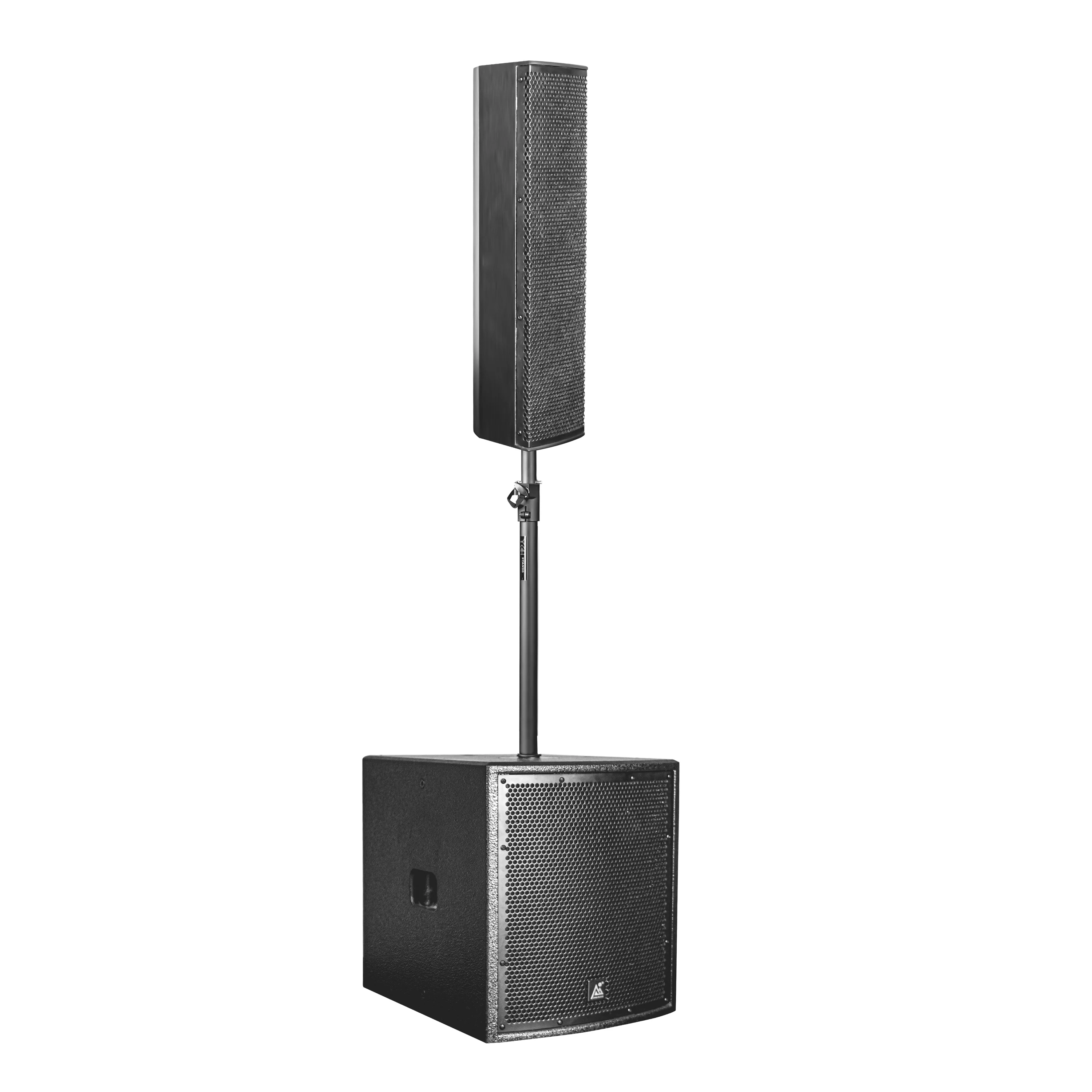 Профессиональный активный 12-дюймовый сабвуфер 8 Ом динамик с сабвуфером DSP