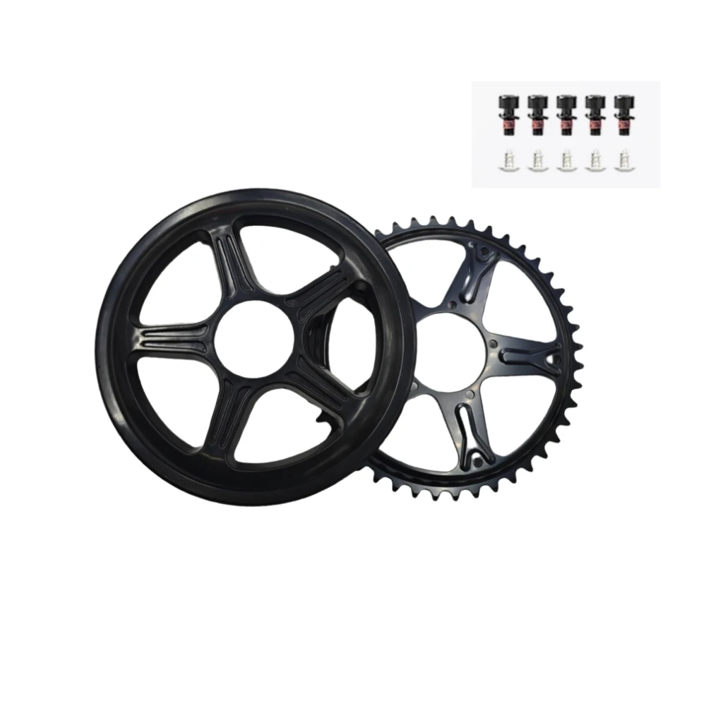 Велосипедная Звездочка BAFANG BBS01B BBS02B звездочка среднего мотора 44T 46T 48T 52T