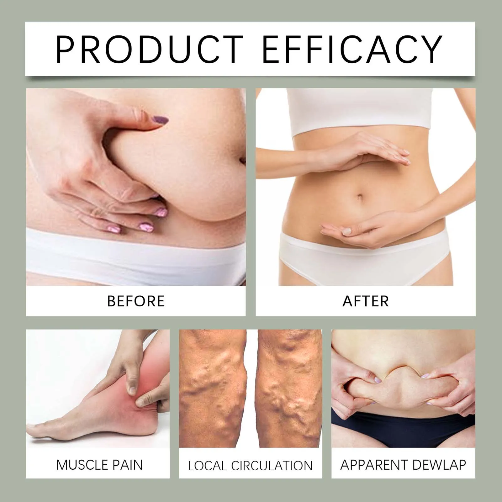 Рельефные бусины для замачивания ног Venom Detox многоэффективные похудения