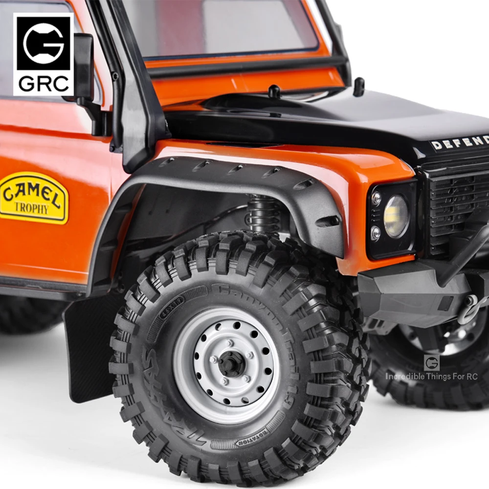 Фото Металлическая 1,9 дюймовая Ступица колеса GRC, обод, Beadlock для 1/10 TRAXXAS TRX4 G500 TRX6 G63 Axial SCX10 D90 D110 90046 CC01 Радиоуправляемый гусеничный автомобиль №5