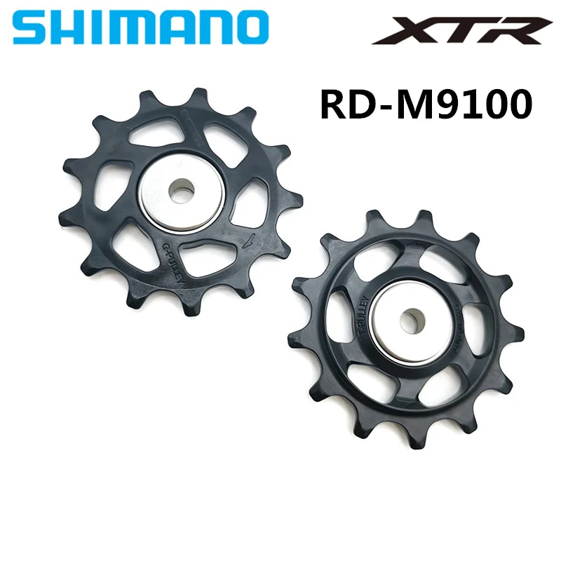 

SHIMANO XTR RD-M9100/M9120 Tension & Guide Pulley Set For Bike Iamok M9100/M9120 12-speed Rear Derailleur Bicycle Parts