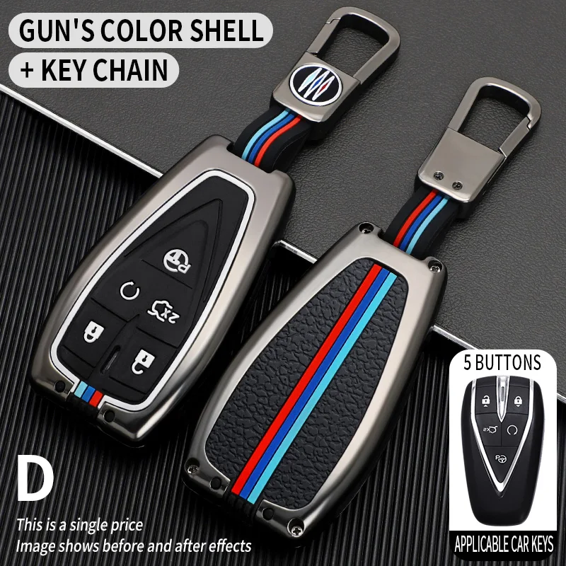 

Zinc Alloy Silicone Car Key Cover Shell For Changan CS35PLUS CS55PLUS CS75PLUS 2019 keyProtective Case Accessories Keychain