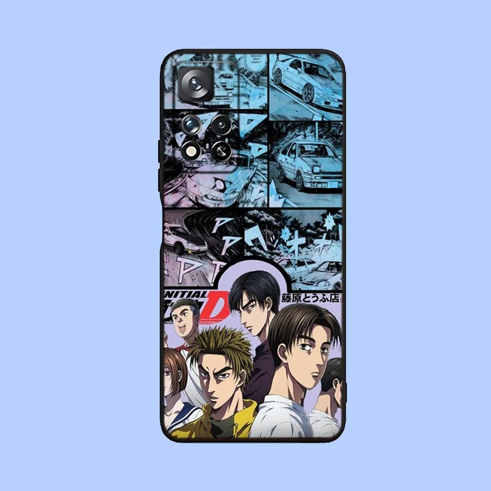 Чехол для телефона с задним фонарем аниме Initial D AE86 Samsung Galaxy A13 A21s A22 A31 A32 A52 A53 A71 A80 A91