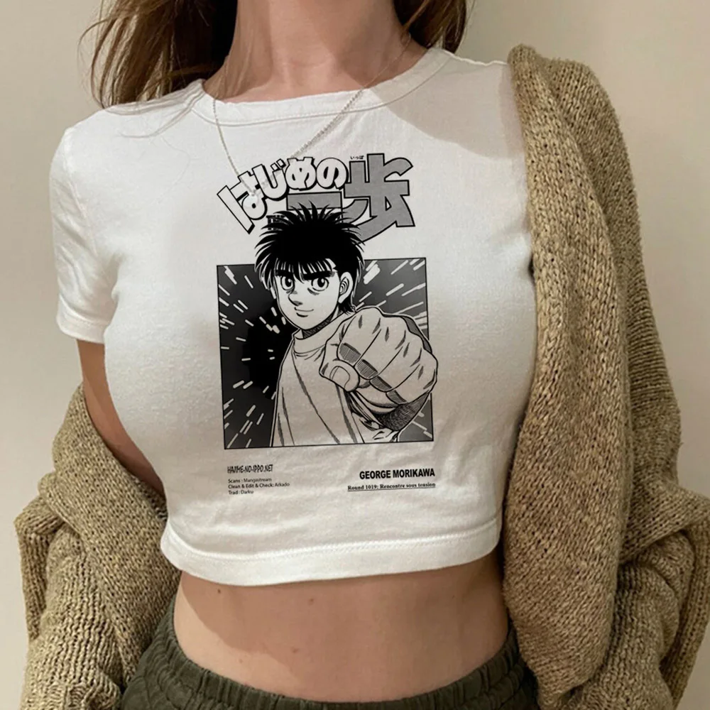 Kbg Hajime No Ippo Kaus укороченный топ Фея винтажная уличная одежда милая кукла y2k gyaru