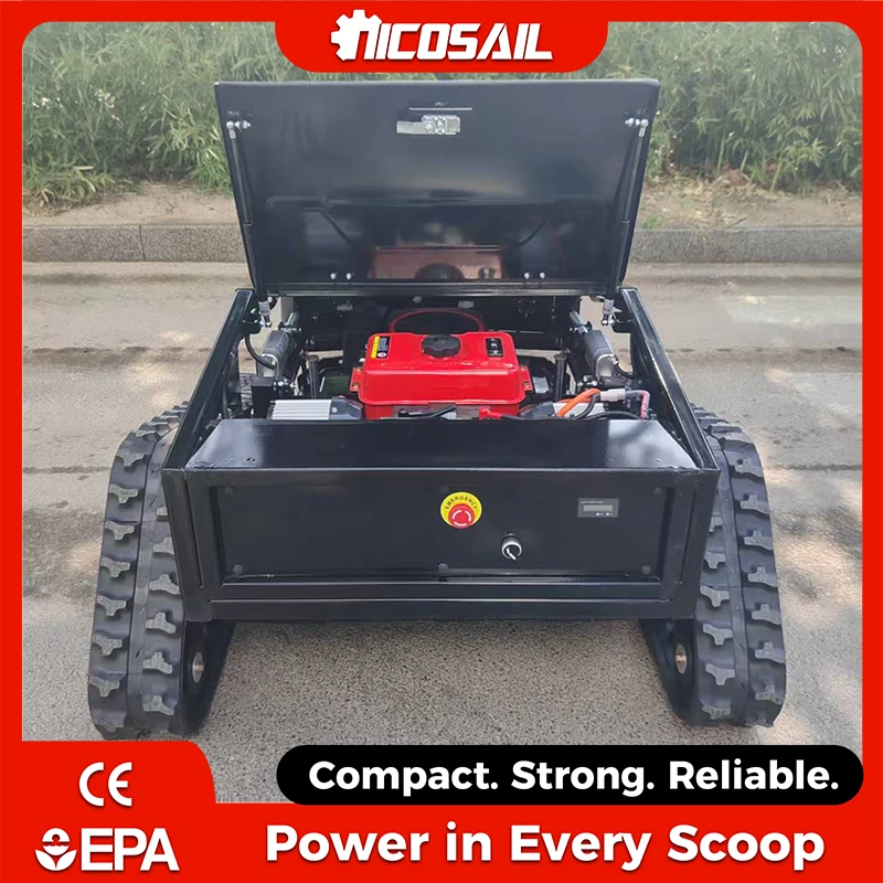 Фото Газонокосилка Nicosail 16HP/23HP HB800 RC для работы на любой местности, для садов и террас ЕС №4