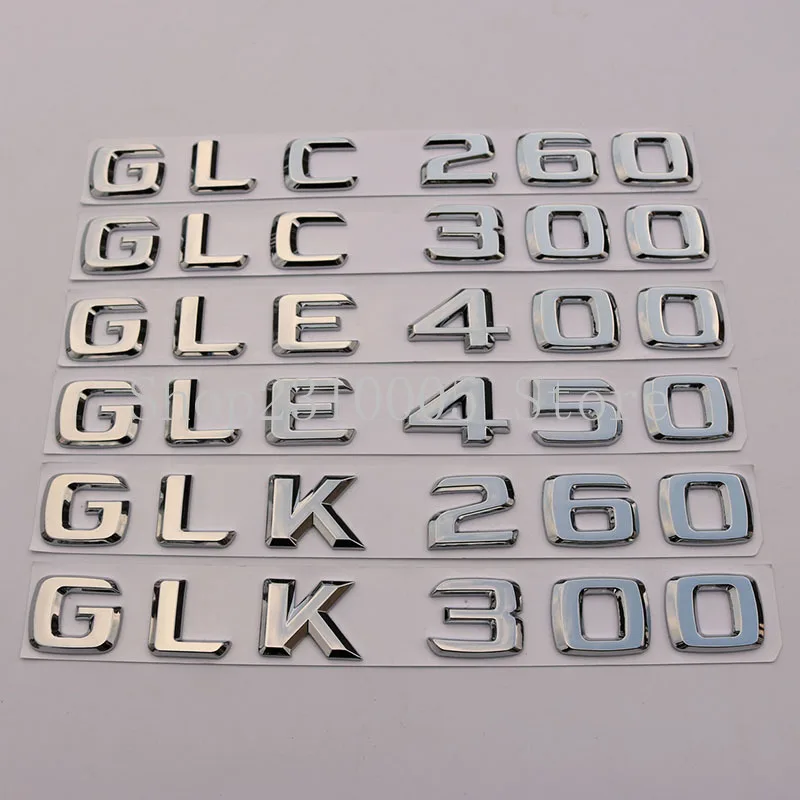 

2016 старые буквы, цифры, планшетов для Mercedes Benz GLC200 GLC260 GLC300 GLE320 GLE350 GLE400