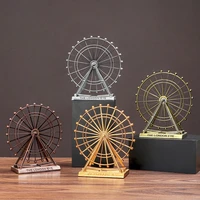 home accessories nordic style creative ferris wheel decoration rotating model home living room shop cafe hotel desk decoration