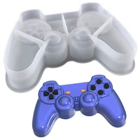 diy craft game fun art decoration handmade epoxy resin cake mold silicone mold game controller ps4 controller jewelry making