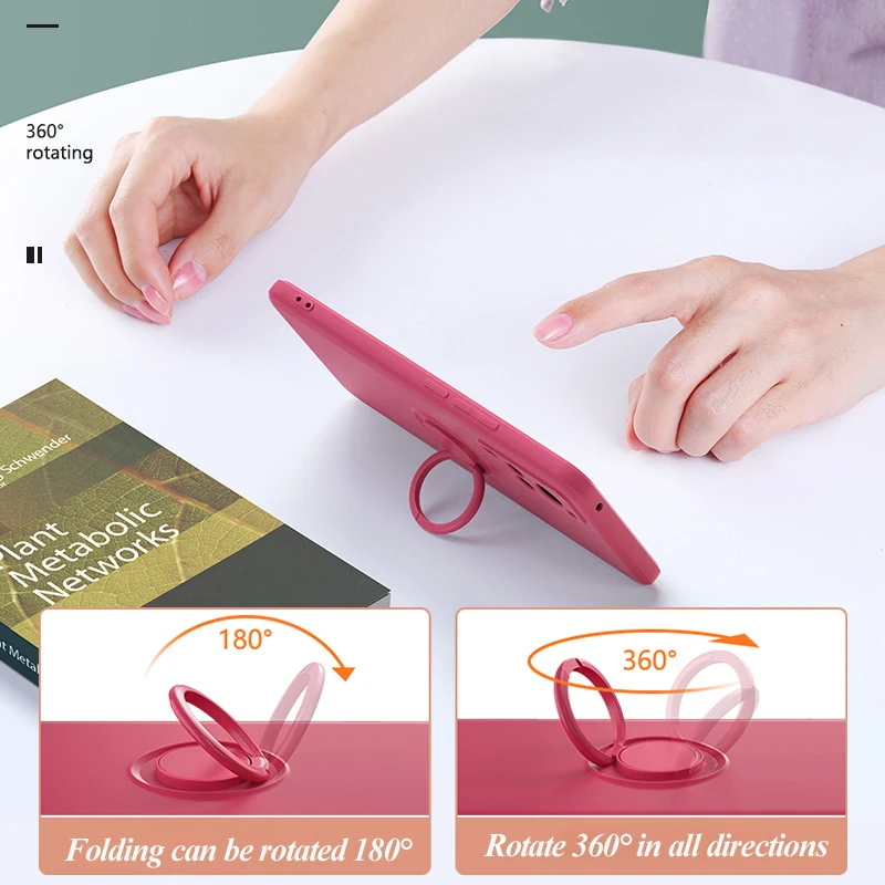 Redmi Note 11 Pro Note11 Pro Case Liquid Silicone Ring Holder Case For Xiaomi Redmi Note 11 11s Pro Note11 Pro Note 11 Pro Cover