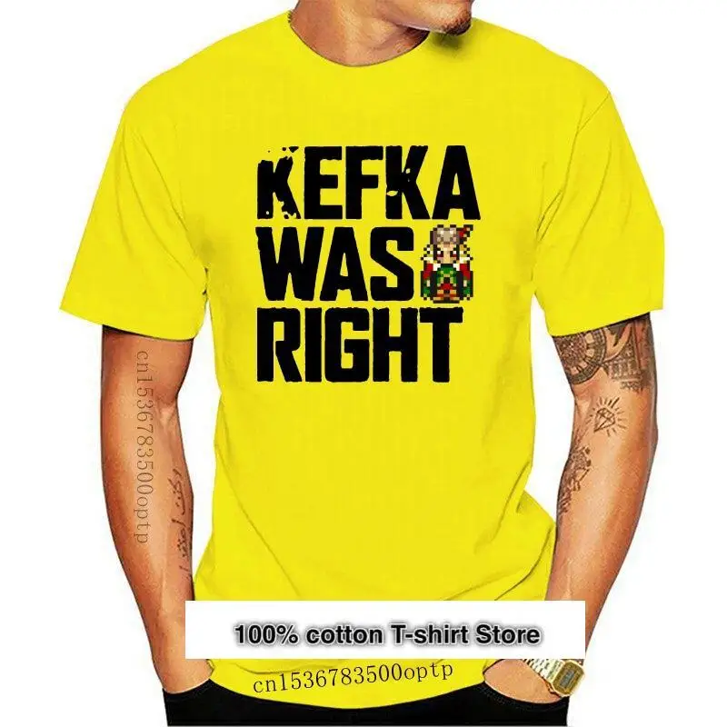 

Camiseta de Kefka para hombre y mujer, camisa унисекс, camisetas