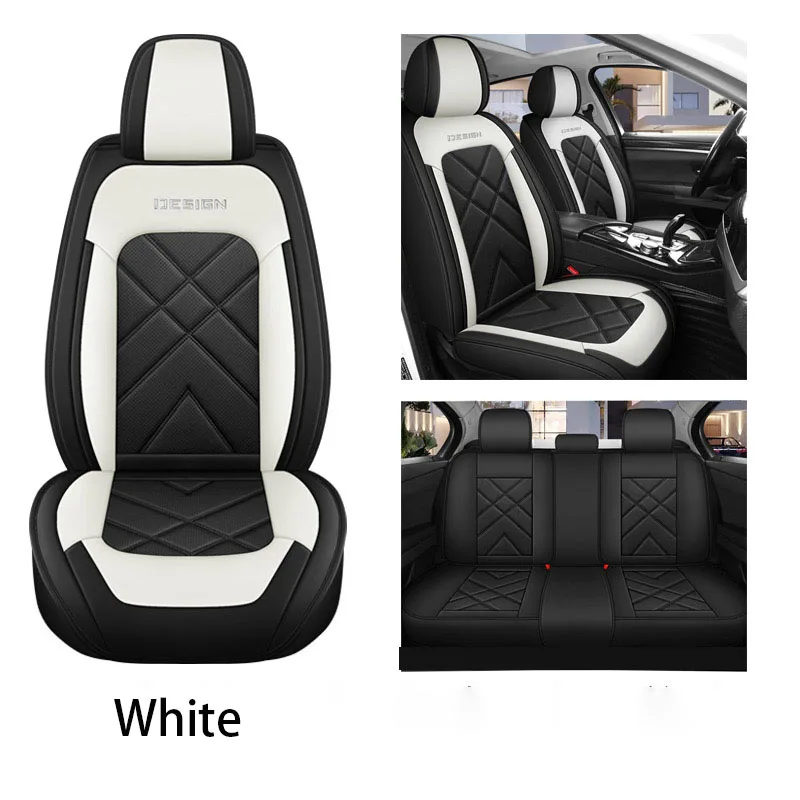 Универсальные кожаные чехлы на сиденья автомобиля для Citroen C2 C3-XR C3L C4L C5 C-Quatre CitroenC5X