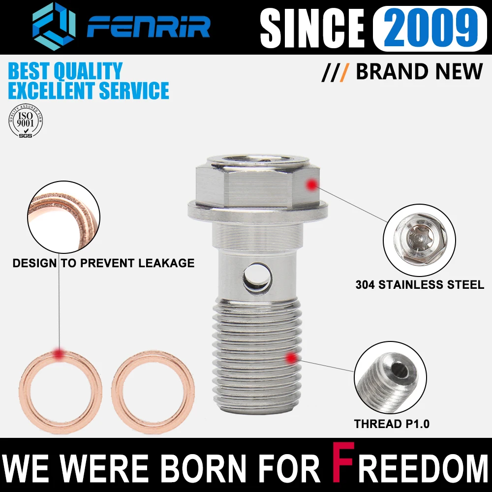 

M10X1.0 винт масляной линии банджо болта для тормоза гидравлического мотоцикла тормозной главный цилиндр автомобиля велосипеда ATV UTV фитинг