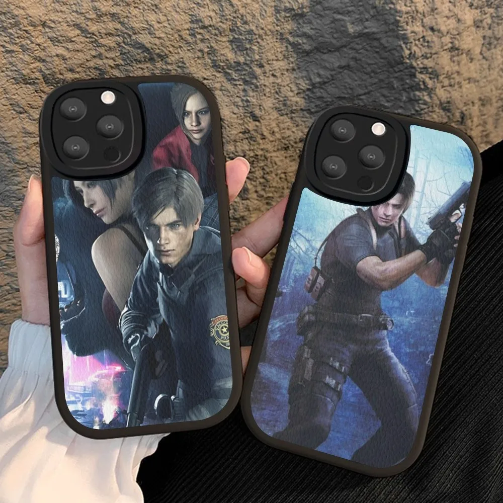 

Babaite R-Resident-Game-E-Evil Phone Case Hard Leather For iPhone 14 13 12 Mini 11 14 Pro Max Xs X Xr 7 8 Plus Fundas