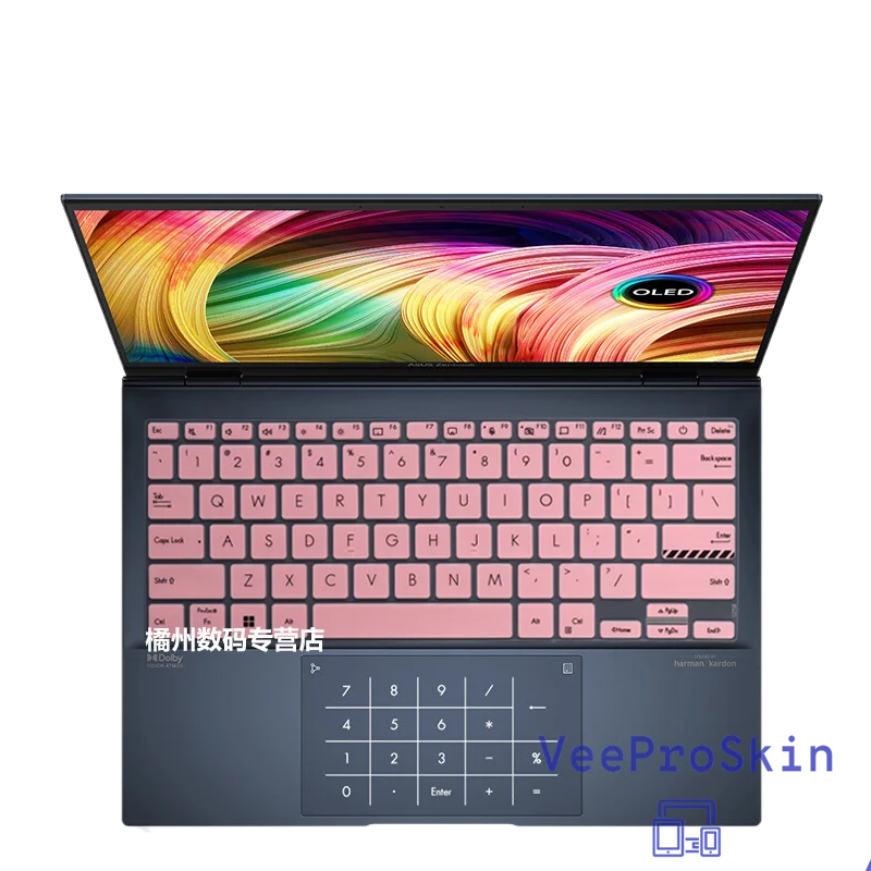 Защитный чехол для клавиатуры Asus VivoBook Go 14 2024 S1404ZA S1404VA S1404Z S1404V S1404 VA ZA X1404 A1404 F1404 X A F